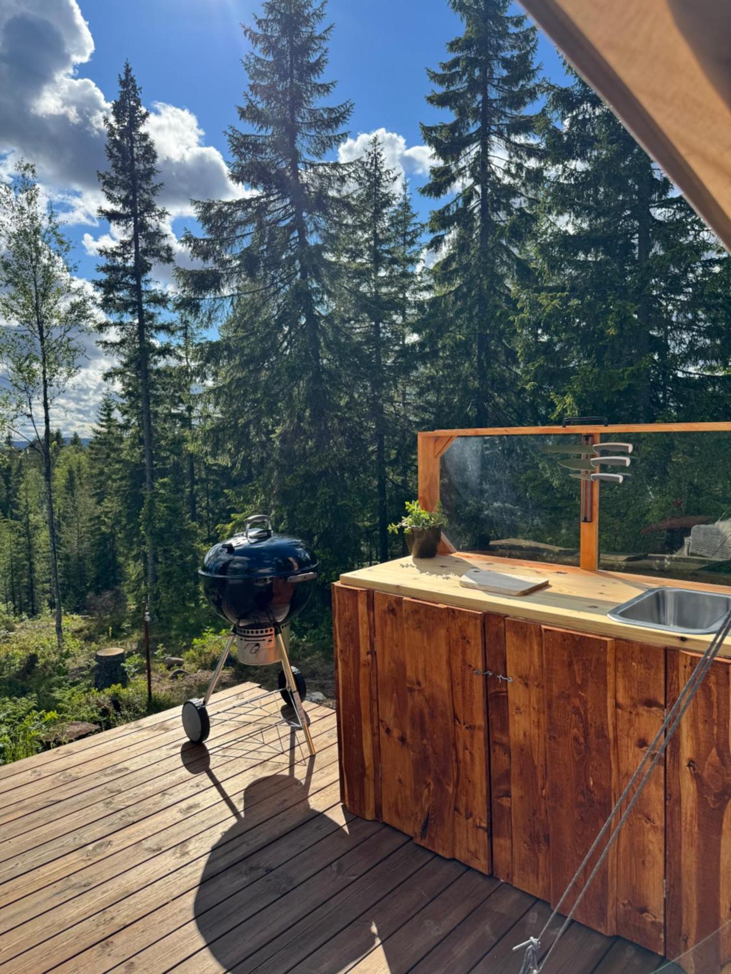Glamping Tent With Amazing View In The Forest Torsby Exterior foto