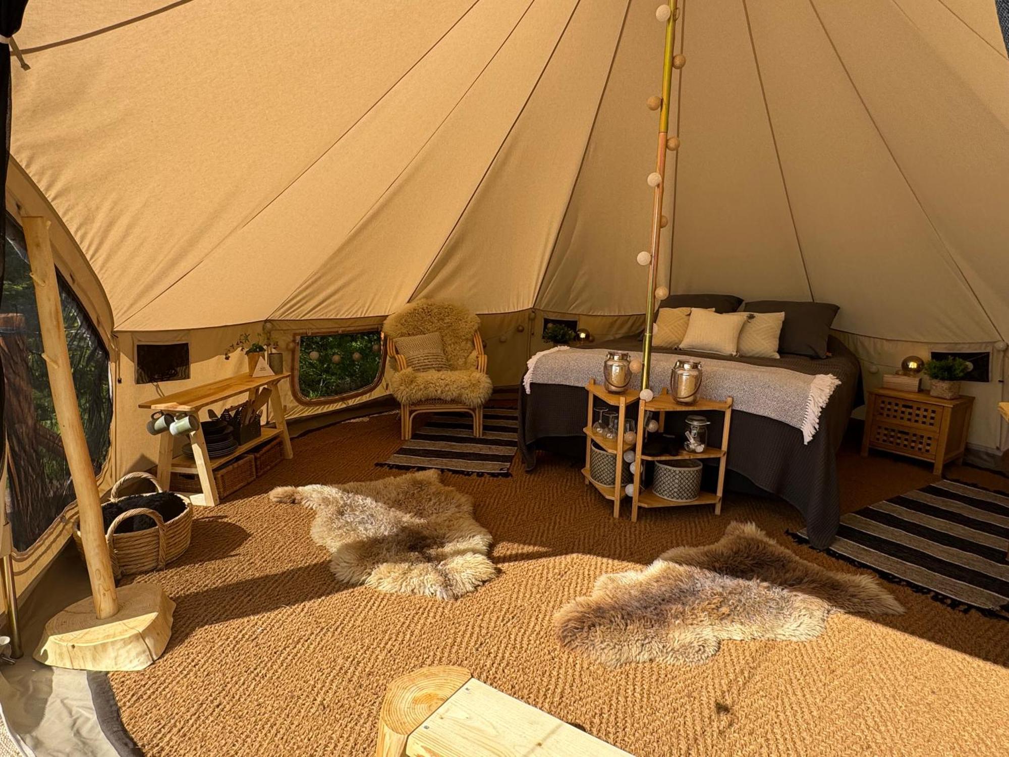 Glamping Tent With Amazing View In The Forest Torsby Exterior foto
