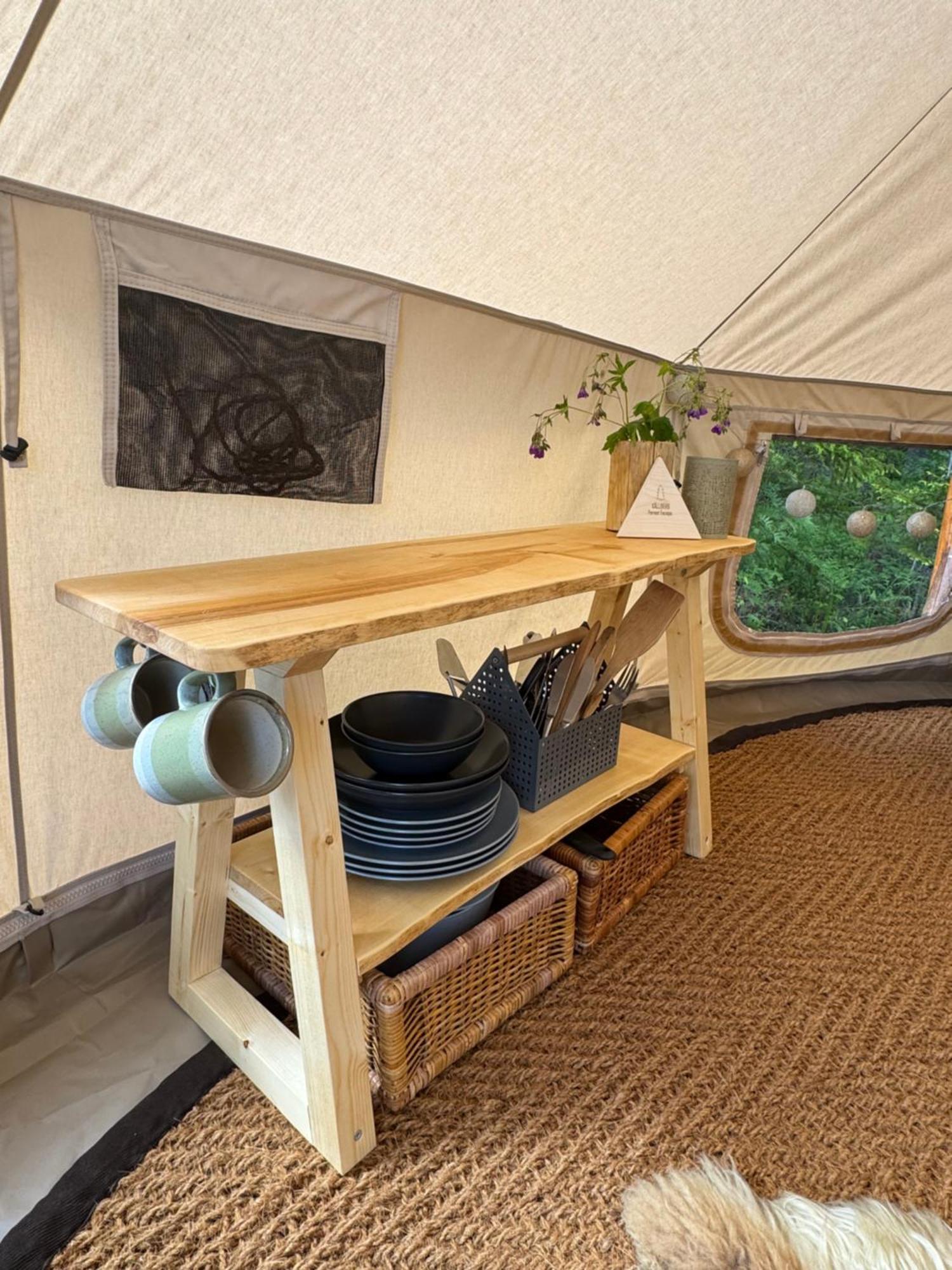 Glamping Tent With Amazing View In The Forest Torsby Exterior foto